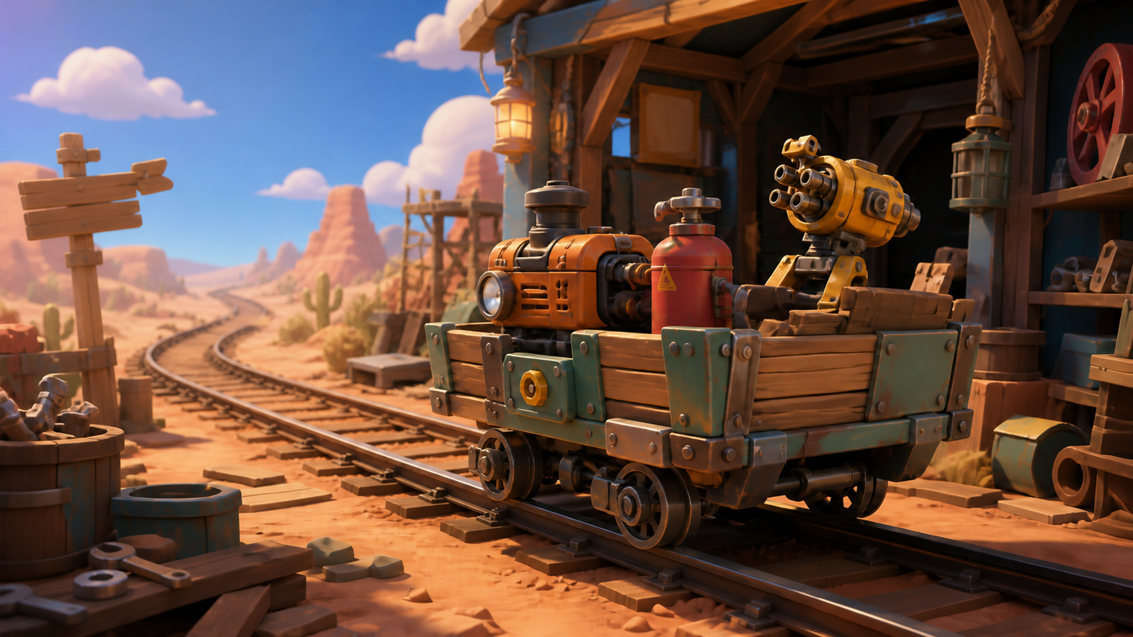 Build A Cart fan-made cart artwork